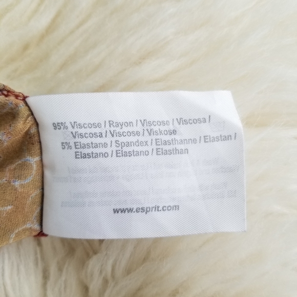 Esprit | Abstract dotted print sleeveless top (S) - Picture 6 of 7